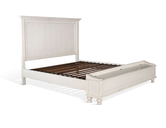 Carriage House - Storage Footboard Bed