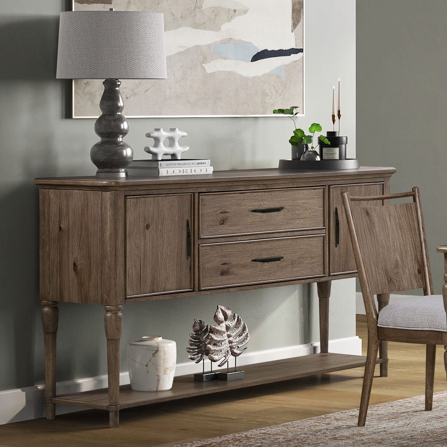 Hickory Grove - Sideboard - Brown