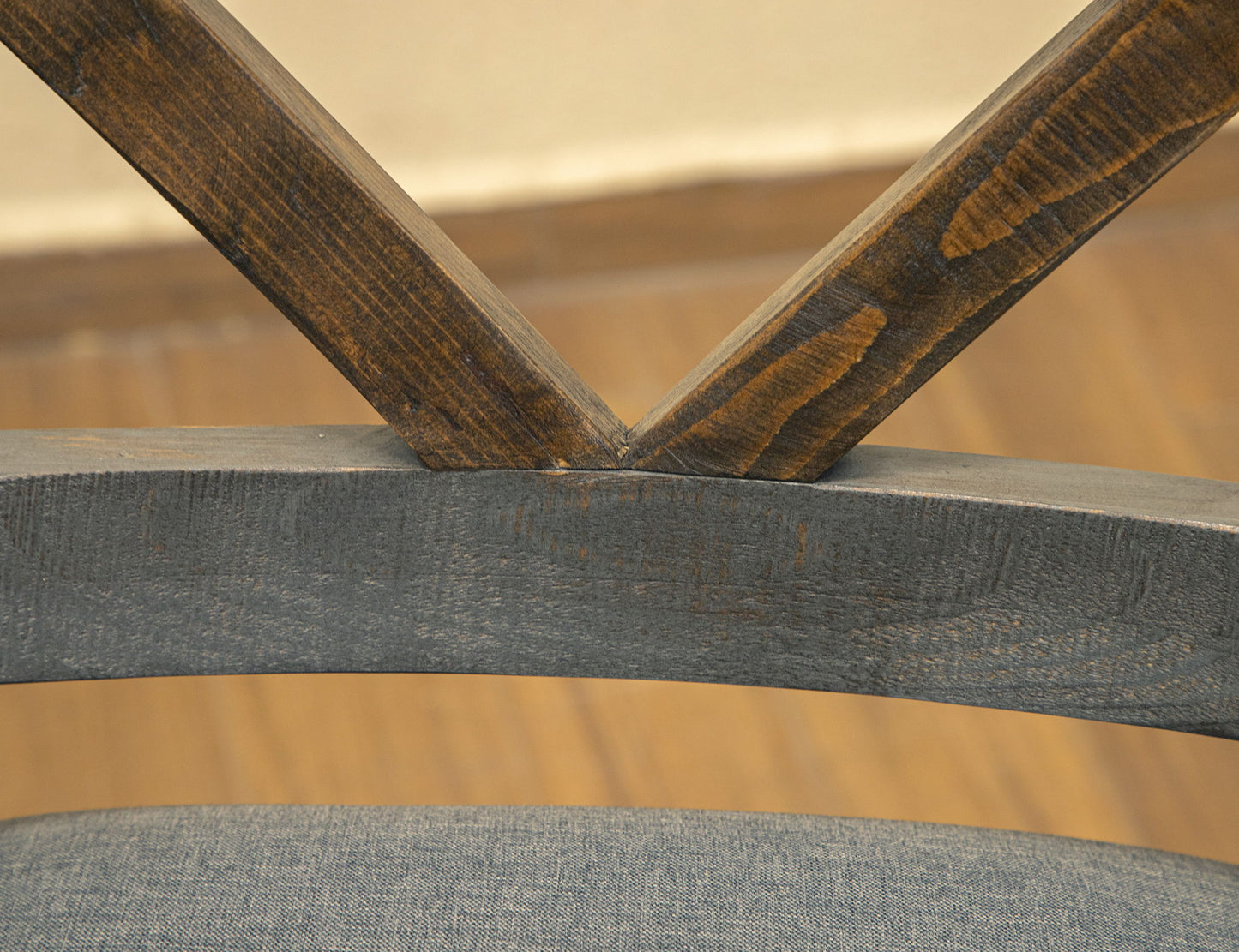 Loft Brown - Barstool (Set of 2) - Two Tone Gray / Brown