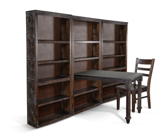 Sunny Accents - Desk Return - Dark Brown