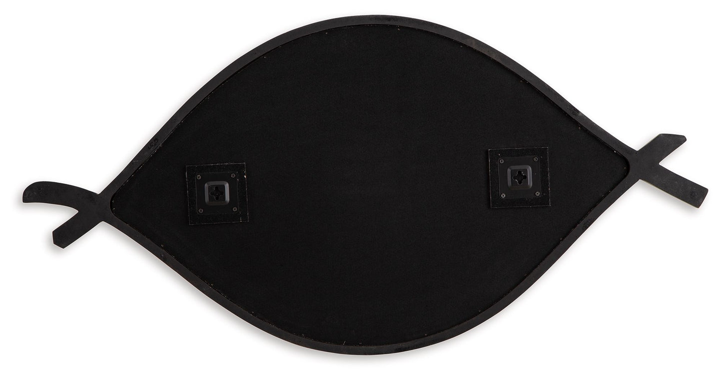 Bartner - Accent Mirror - Antique Gold Finish