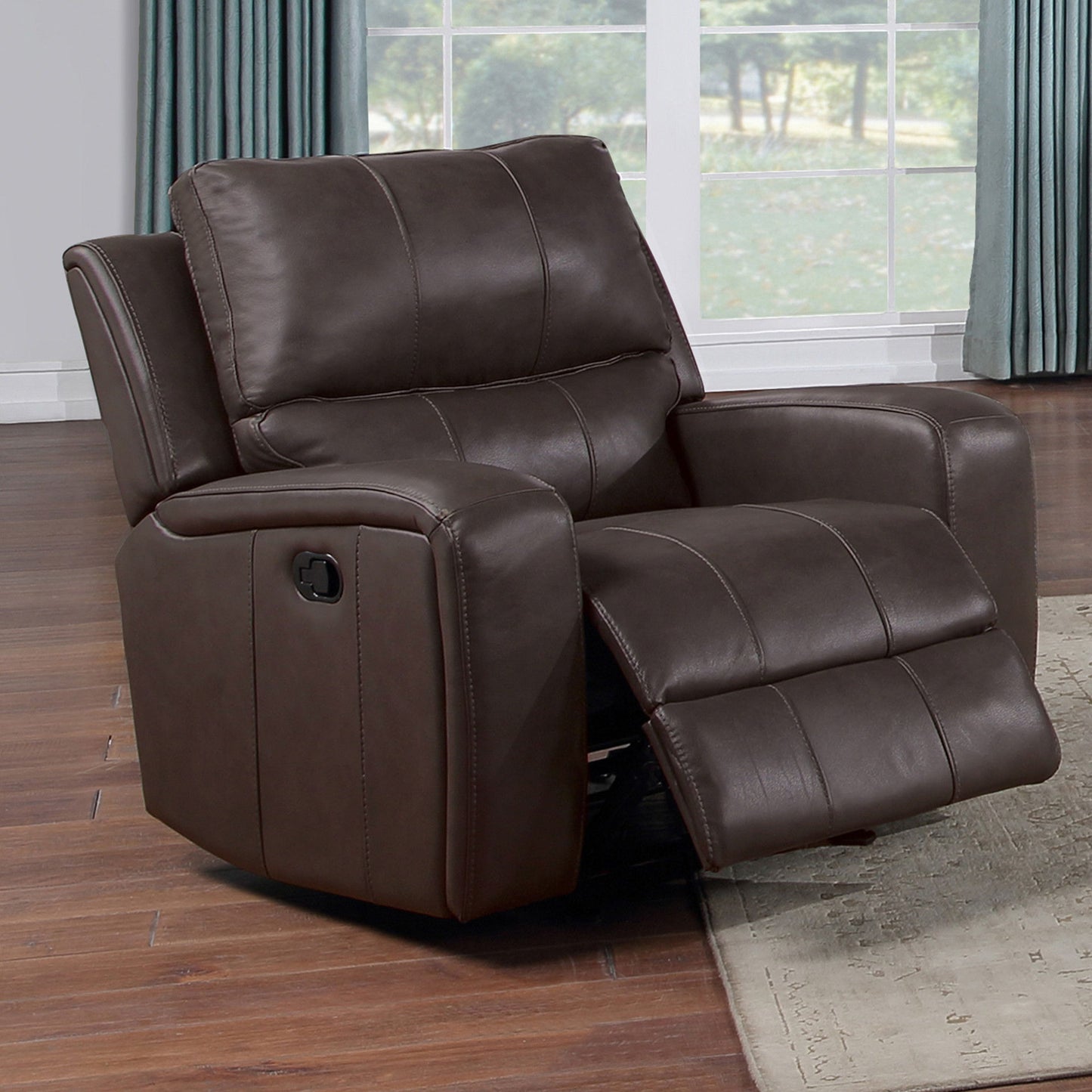 Linton - Leather Glider Recliner
