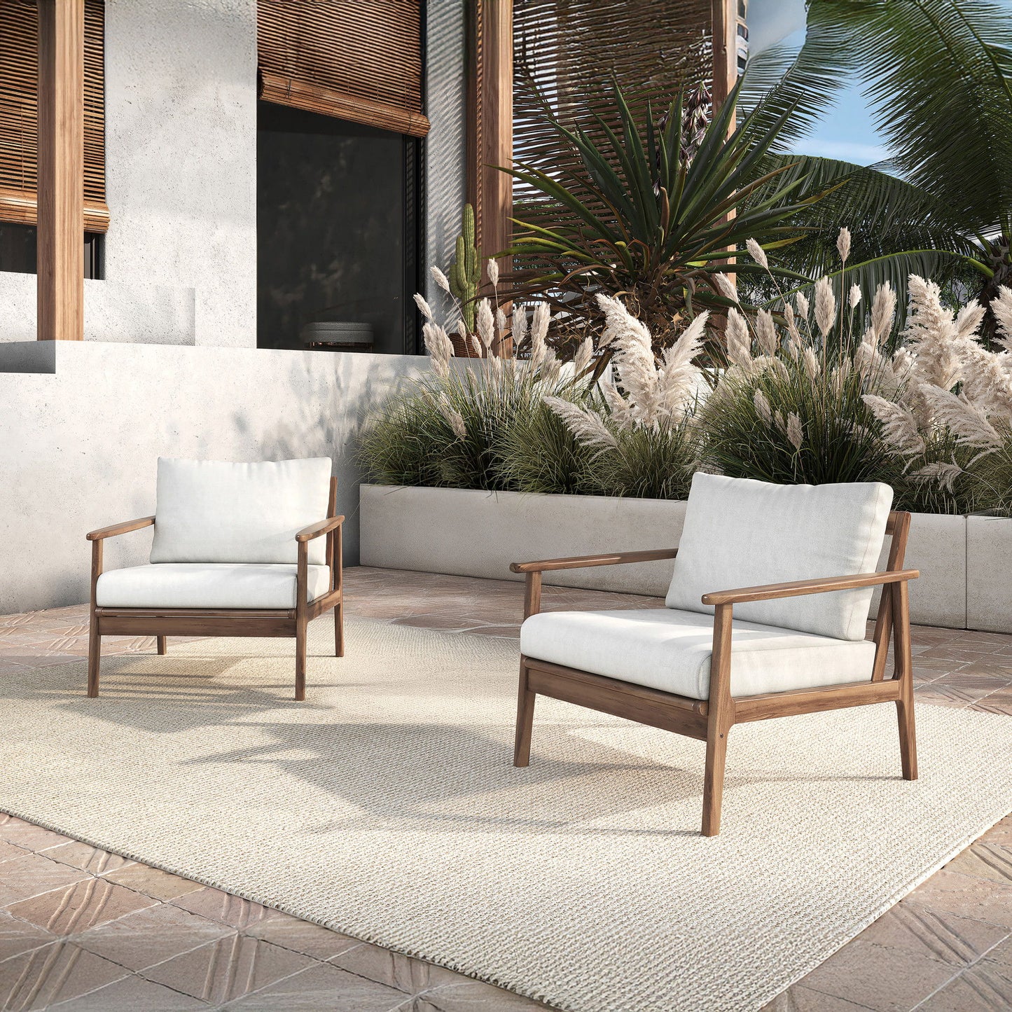 Ashton - Patio Club Chair (Set of 2)