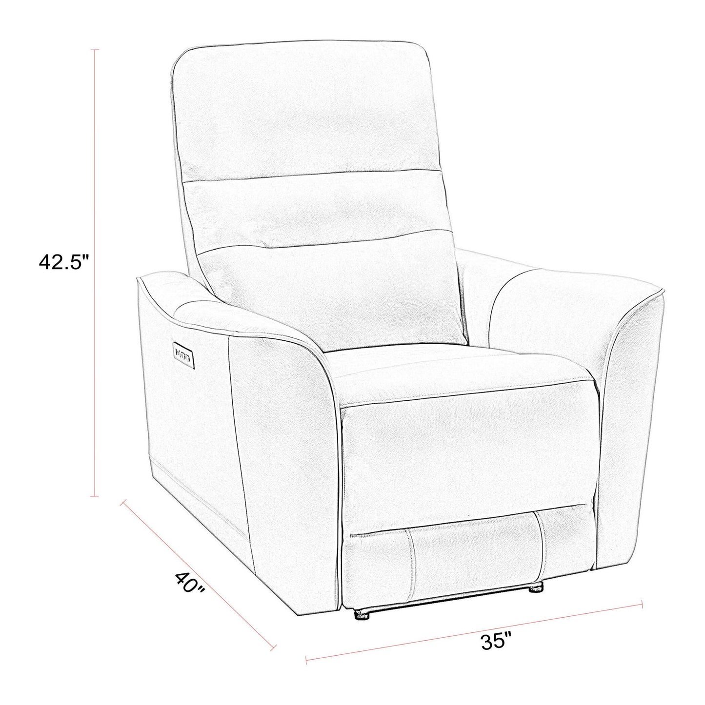 Taylor - Power Zero Gravity Recliner