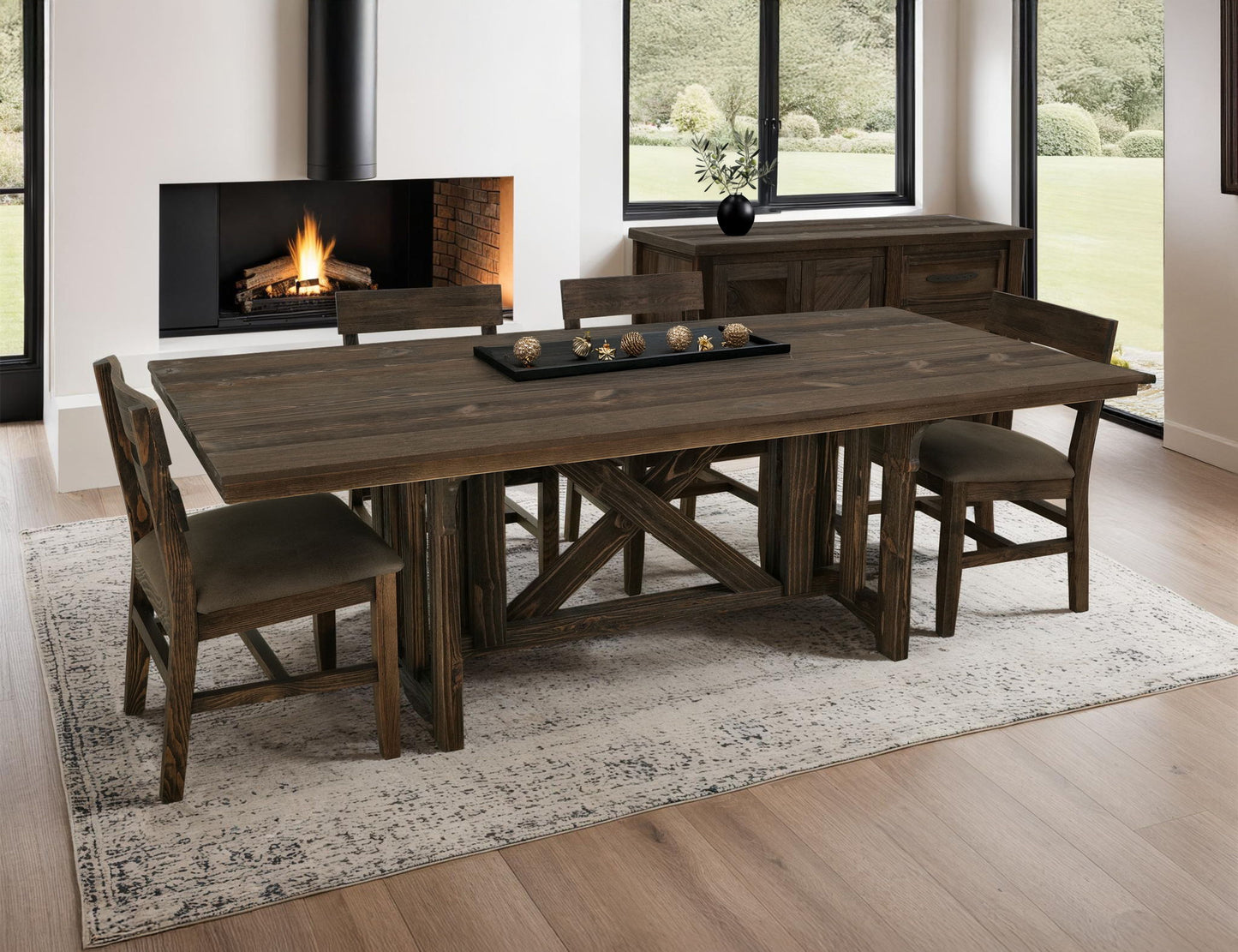 Dutton - Buffet - Rookwood Brown