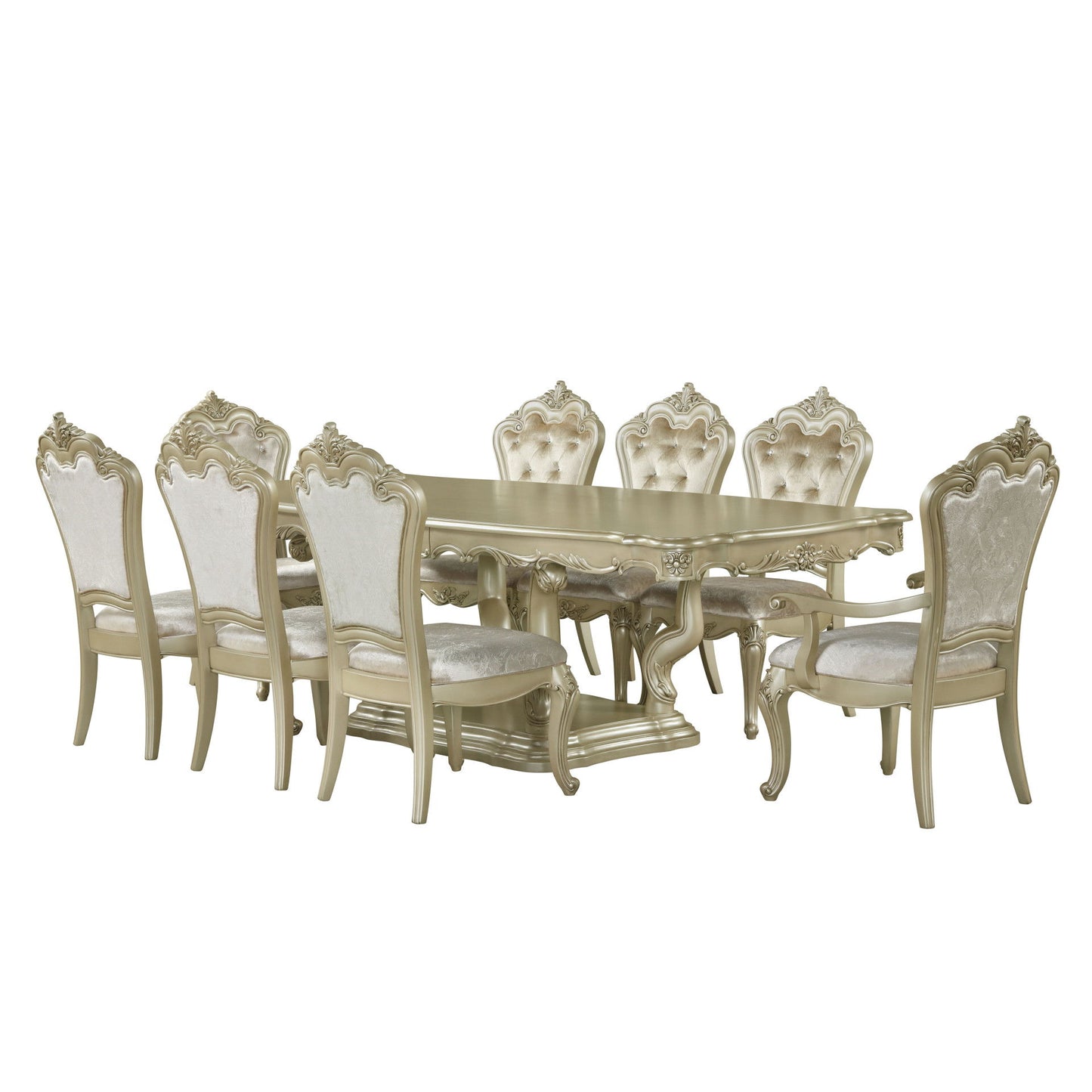 Monique - Side Chair (Set of 2) - Champagne