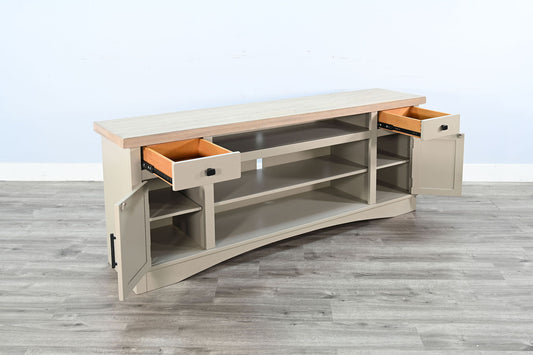 Media Cabinet - Wheat / Pavestone