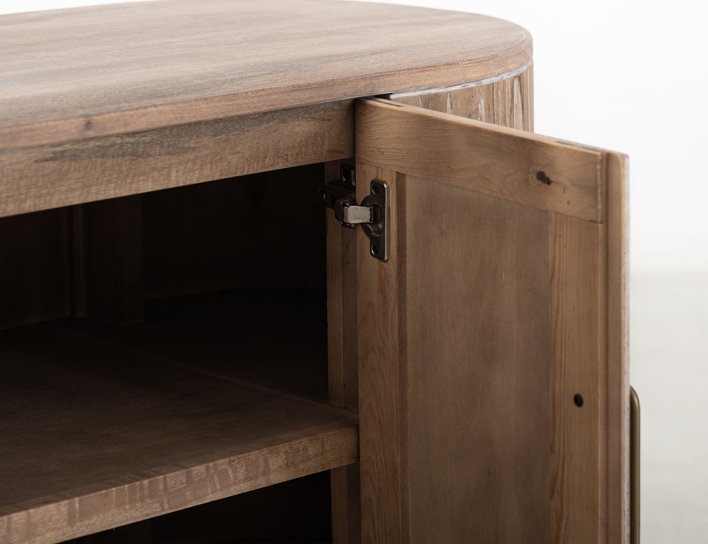 White Balam - 4 Doors Console - Ivory White
