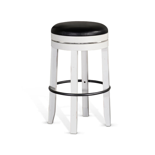 Carriage House - Swivel Stool With Cushion Seat