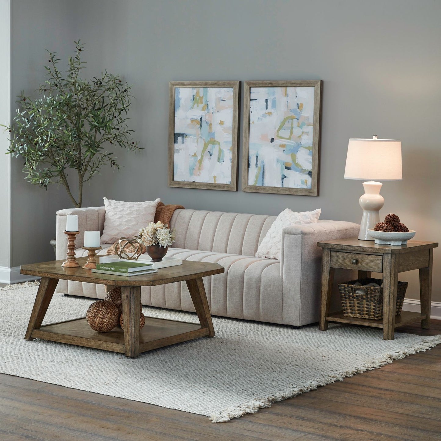 Carolina Park - 3 Piece Set - Brown