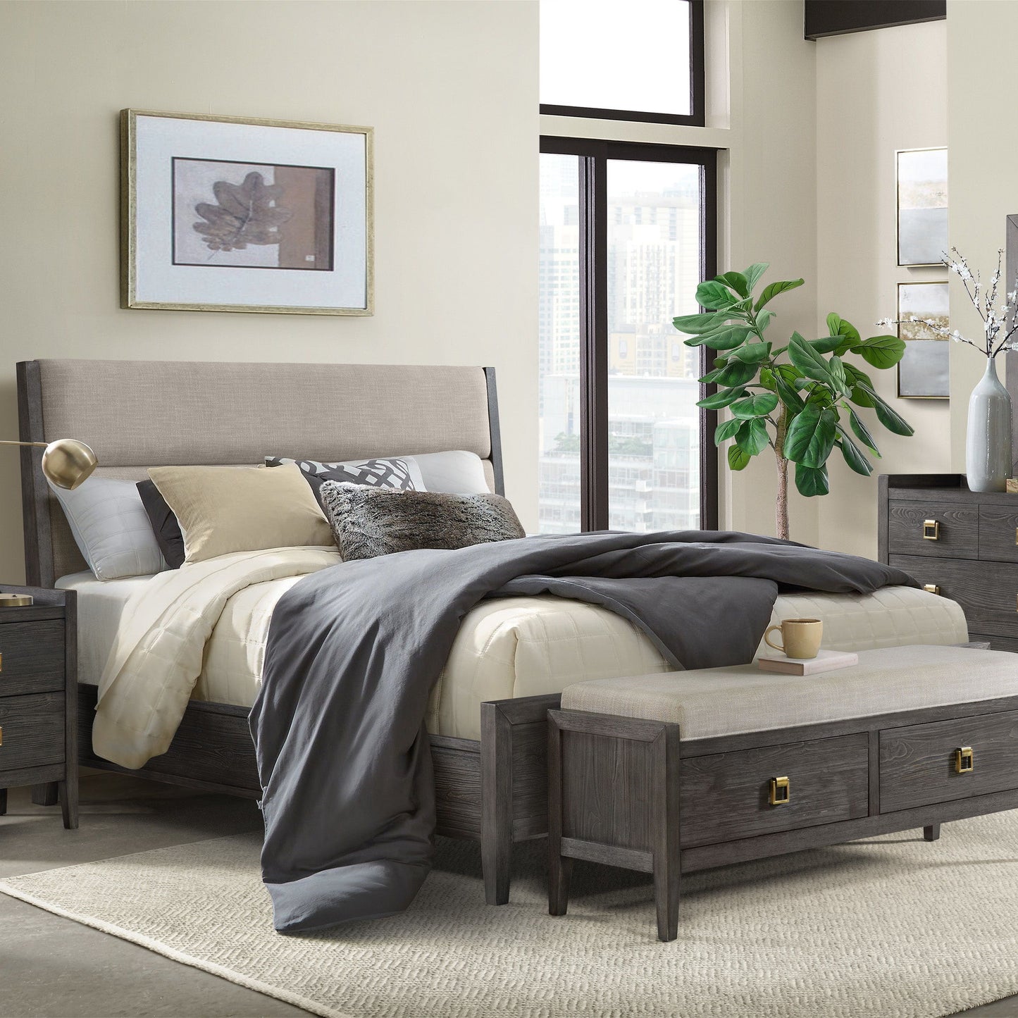 Portia - Upholstered Bed