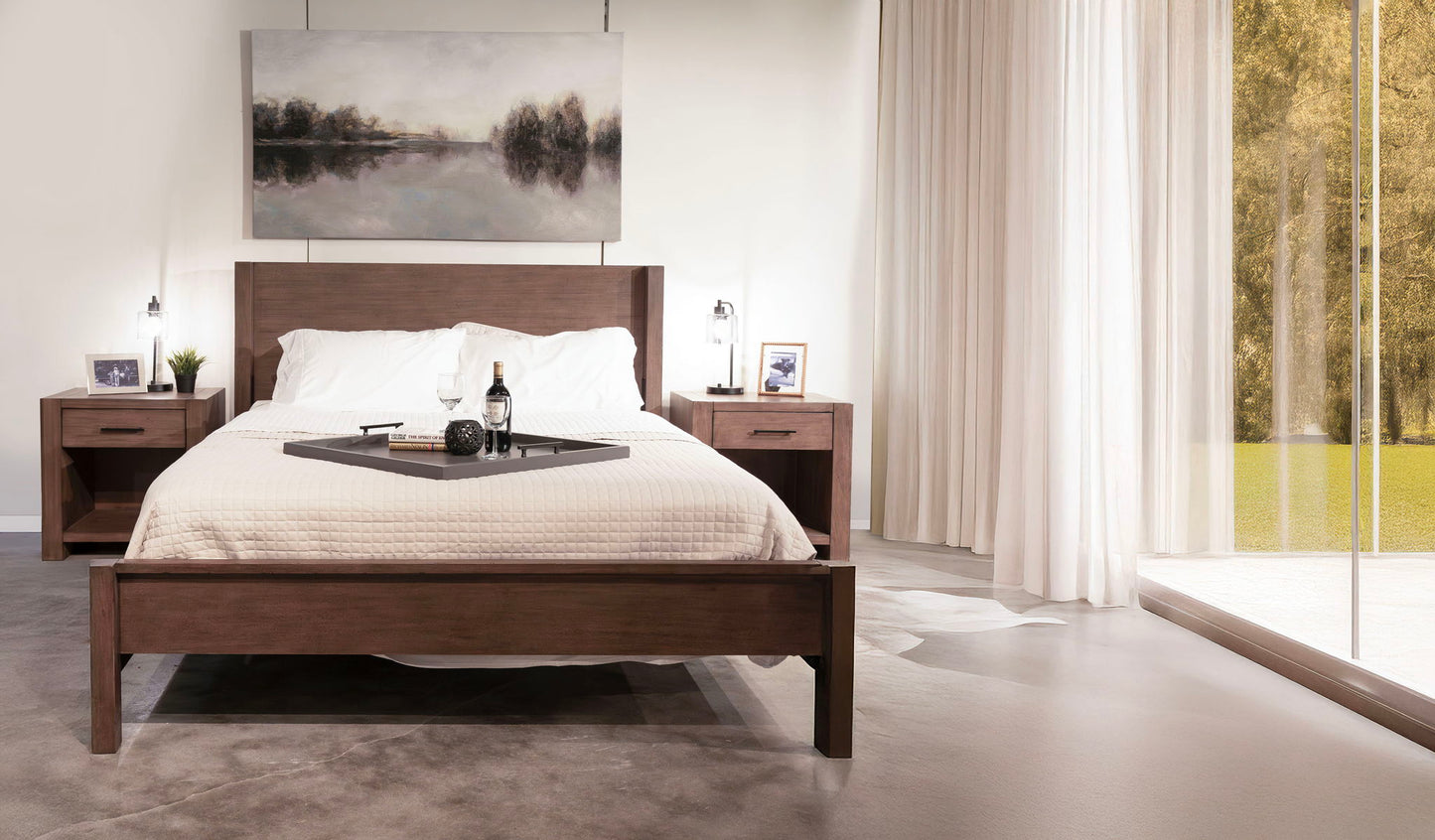Kjirsten Modern - Shelter Bed