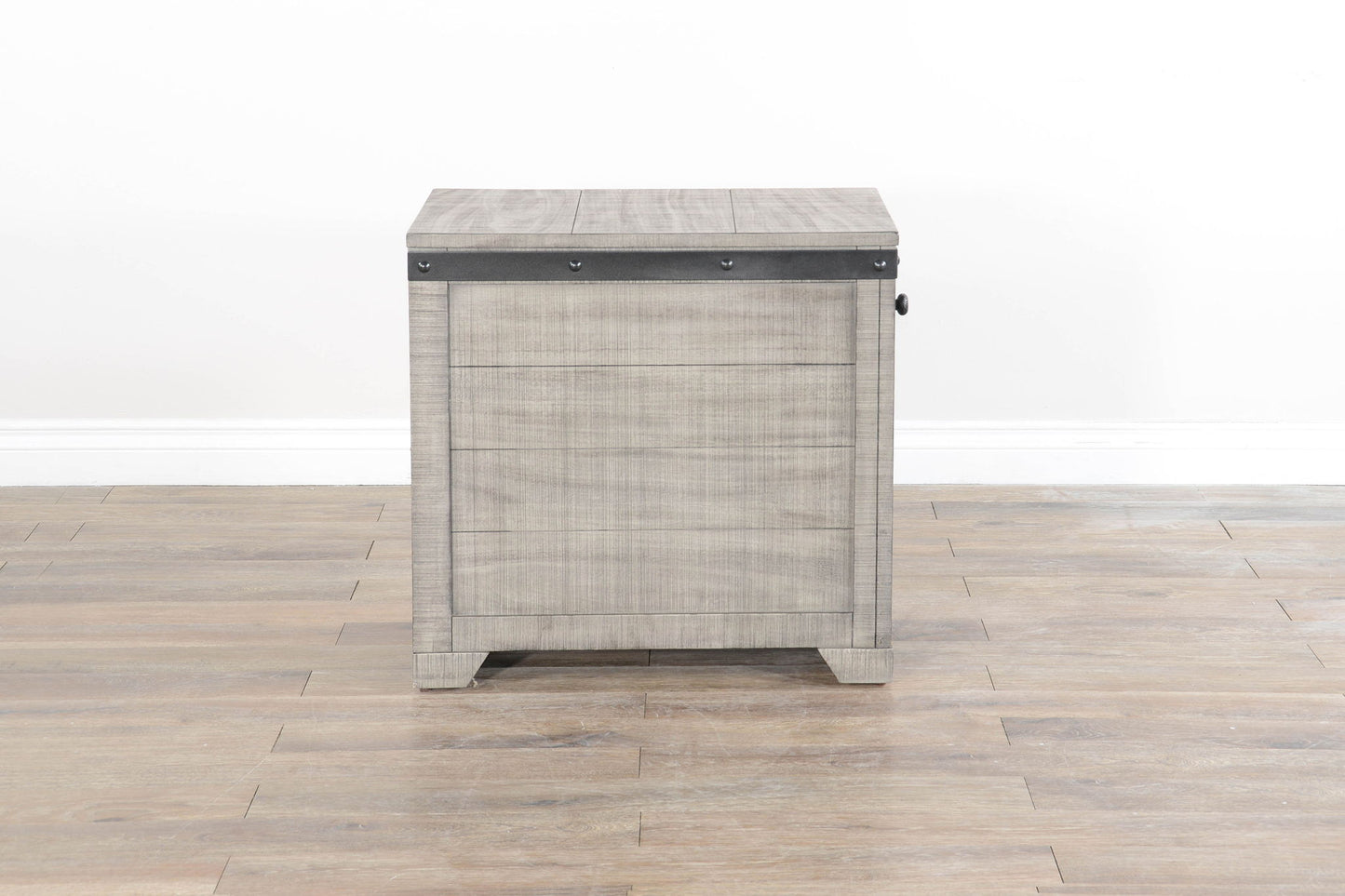 Alpine - Chair Side Table - Gray