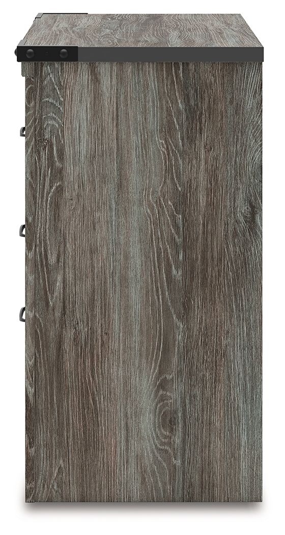 Frandern - Gray - Two Drawer Night Stand