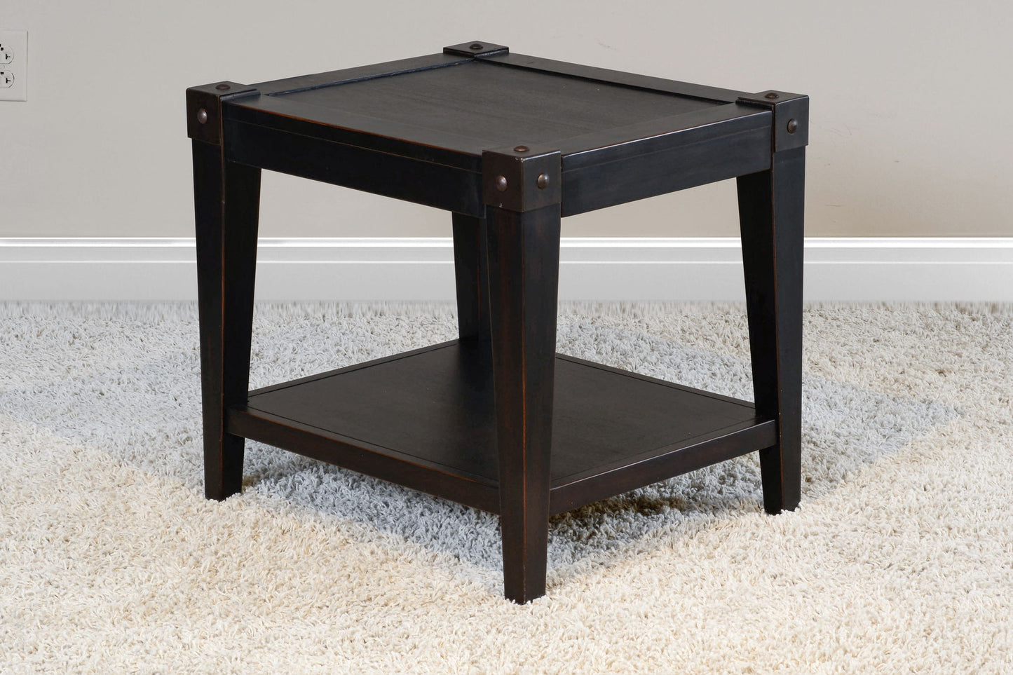Seal Beach - End Table - Black