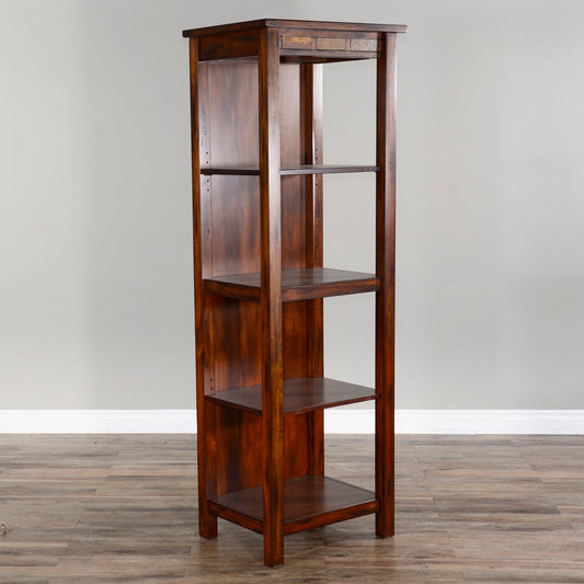 Santa Fe - Entertainment Wall Pier - Dark Chocolate