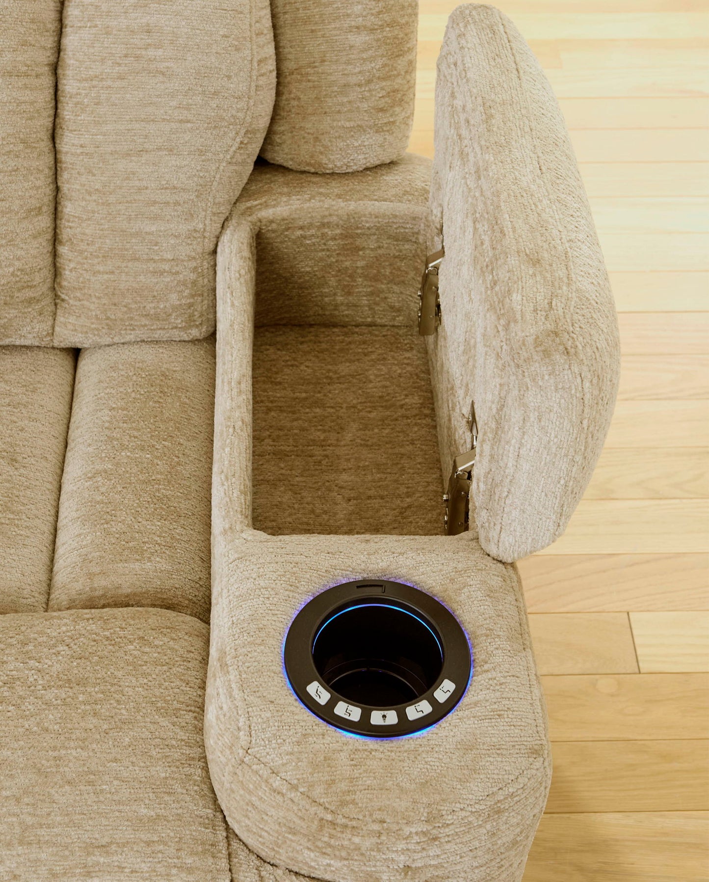 Dalton - Power Drop Down Console Sofa