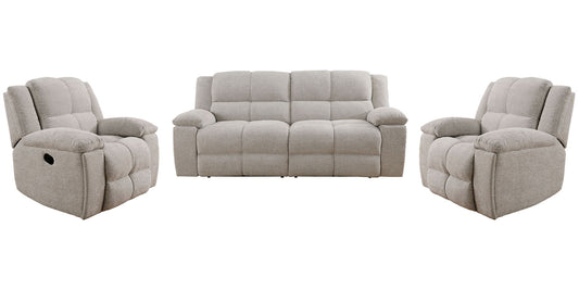 Buster - Manual Glider Reclining Sofa Set