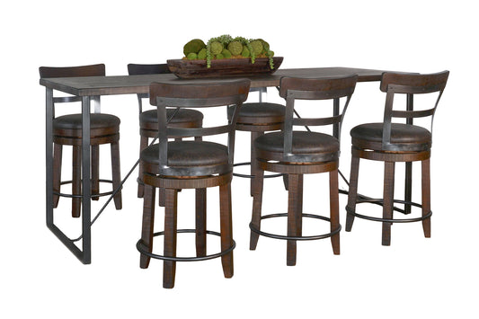 Newport - Full Back Counter Height Friendship Set