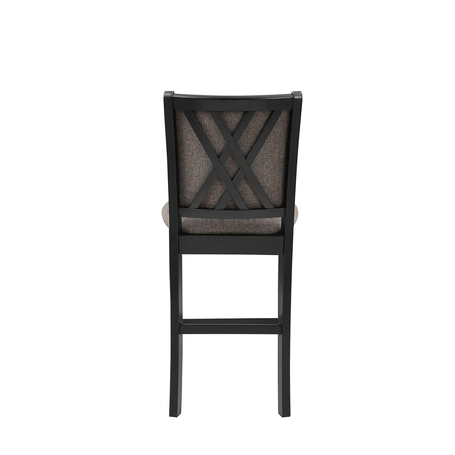 Potomac - 5 Piece Round Counter Dining Set (Table & 4 Chairs) - Brown / Black