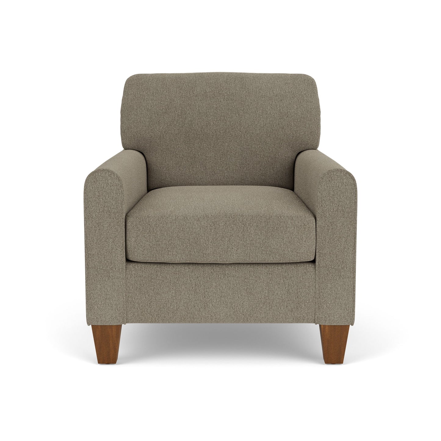 Moxy - Fabric Chair, Rounded Mailbox Arms