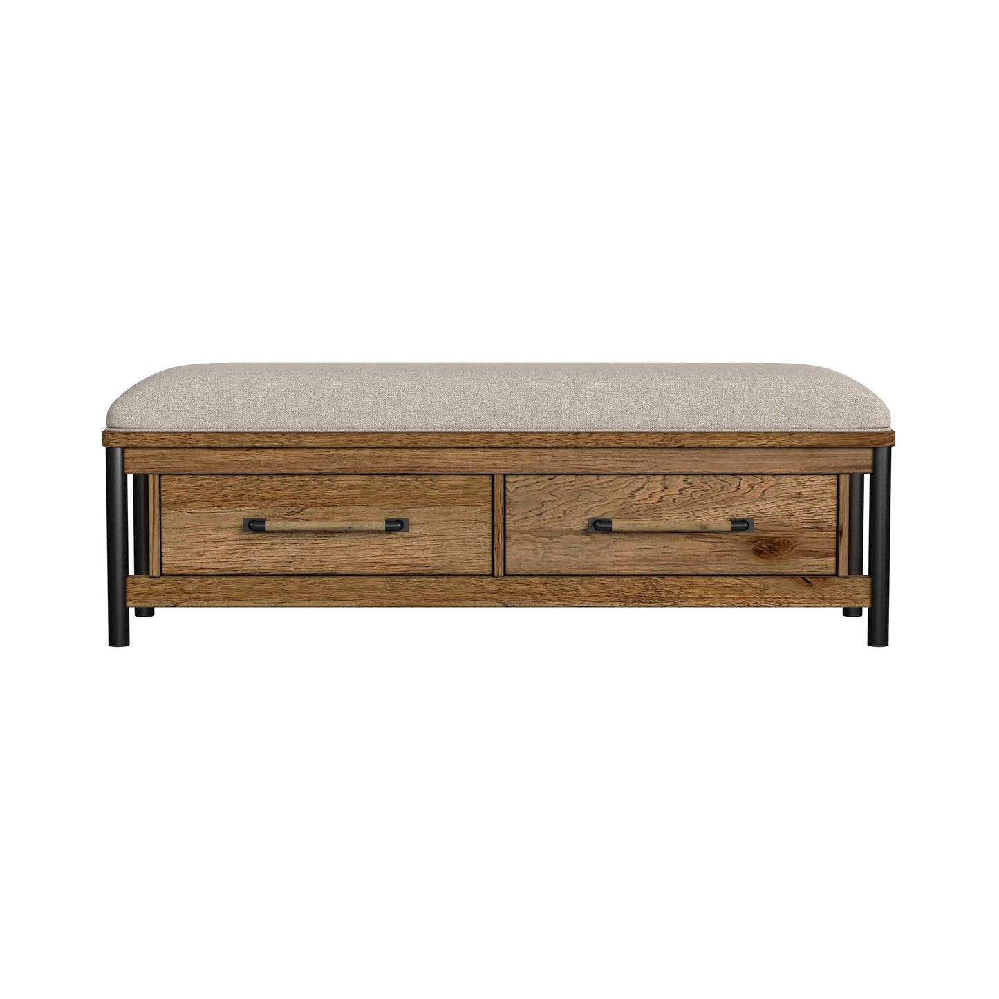 Norcross - Storage Bench - Hickory