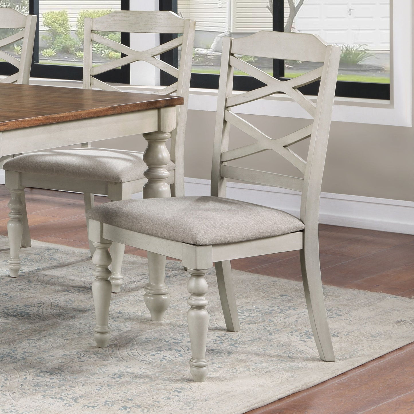 Jennifer - Dining Side Chair (Set of 2) - White