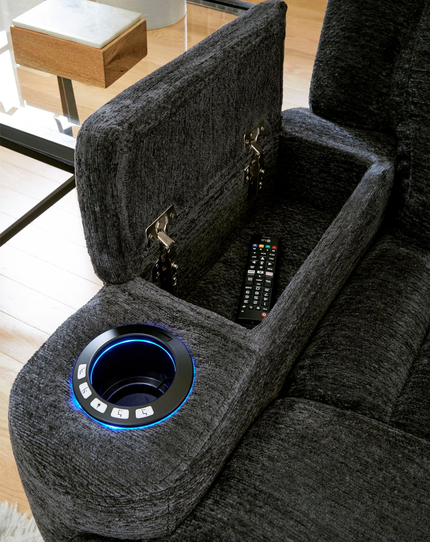 Dalton - Power Drop Down Console Sofa