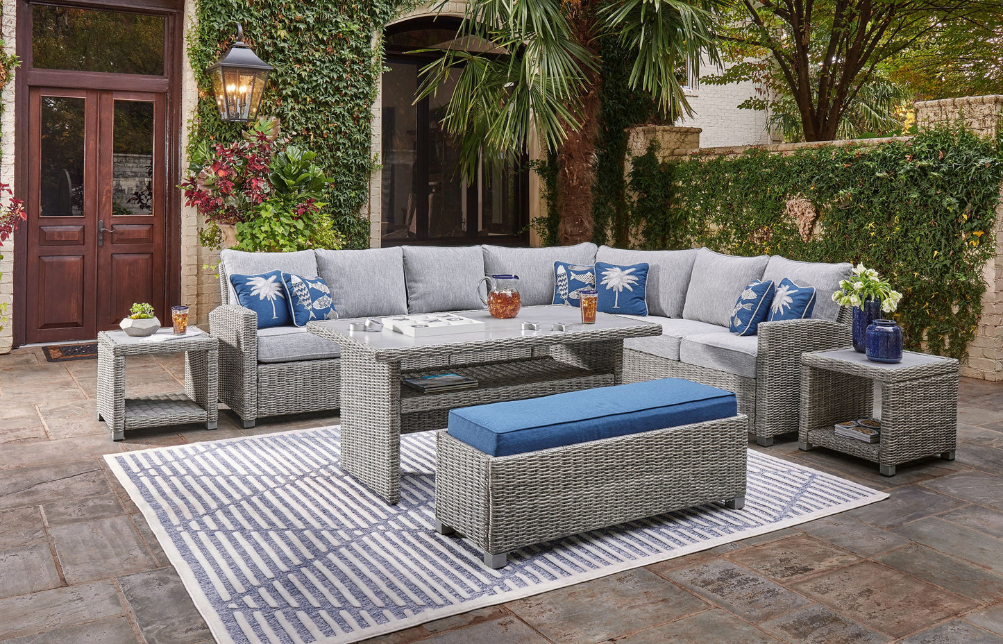 Naples Beach - RECT Multi-Use Table - Light Gray
