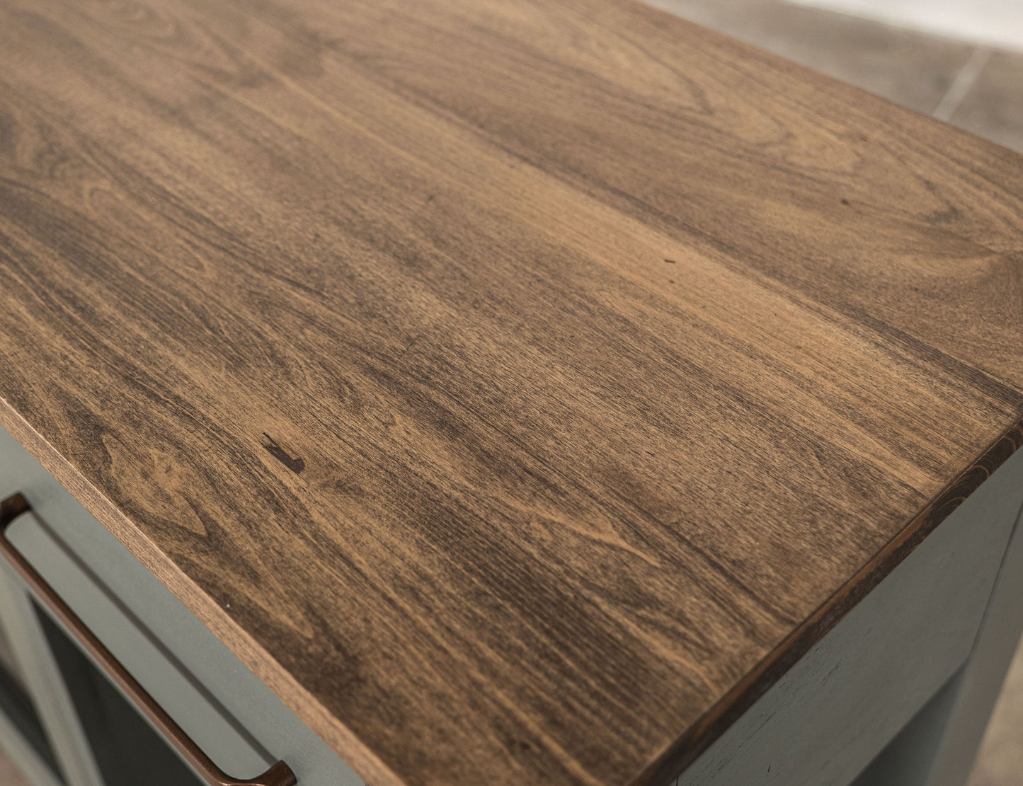 Alban - Console - Green / Brown