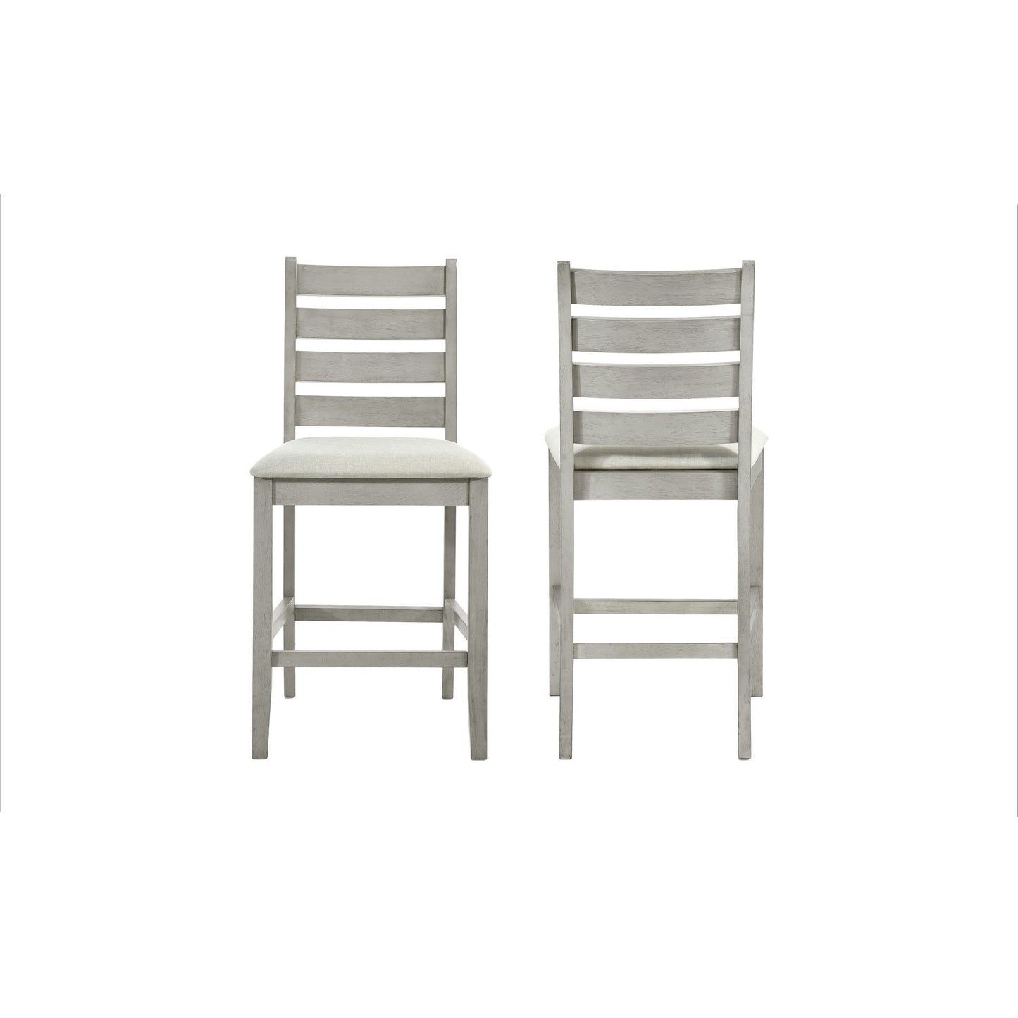 Pascal - Ladderback Counter Chair (Set of 2)