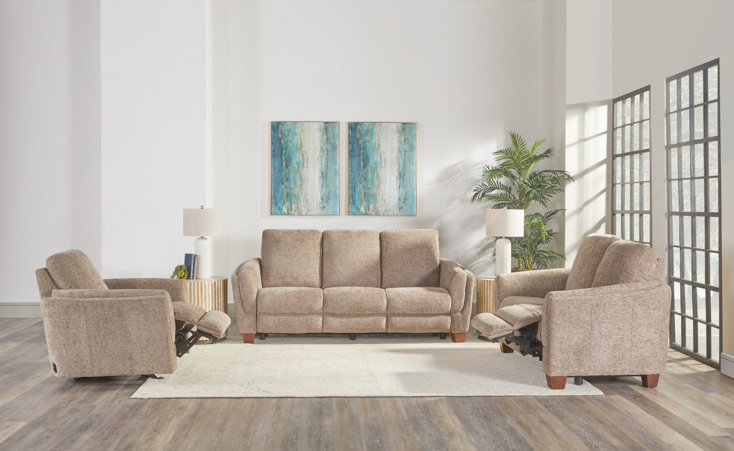 Morehead - Power Reclining Sofa Set