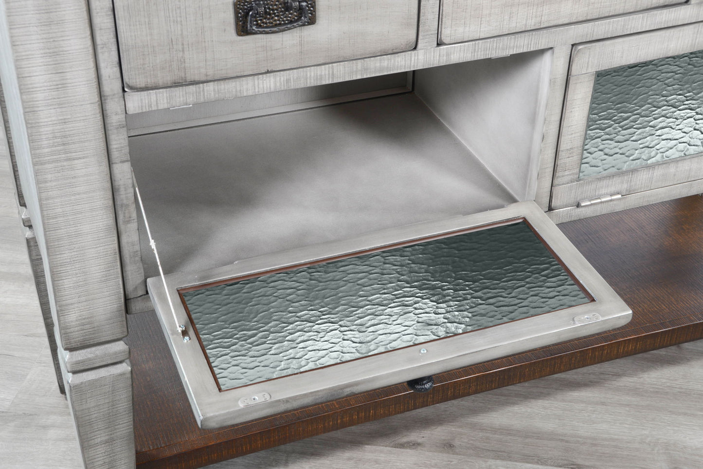 Homestead Hills - Wood Server - Tobacco Leaf / Alpine Gray