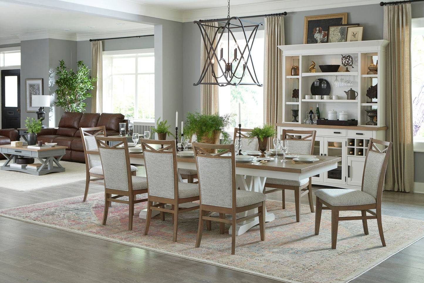 Americana Modern Dining - Upholstered Dining Chair (Set of 2) - Cotton