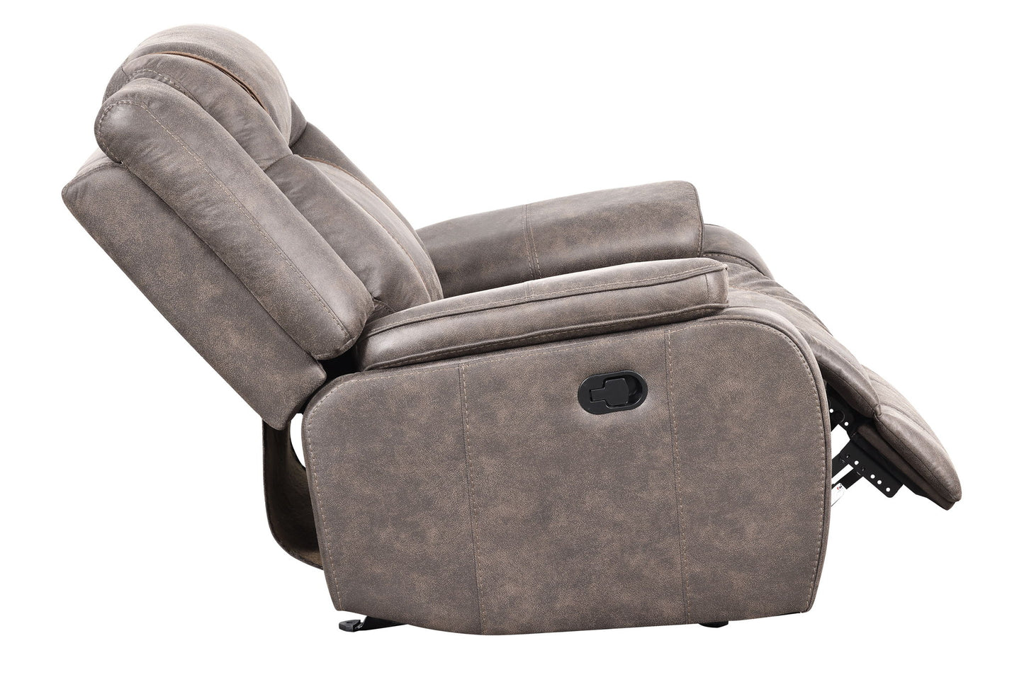 Blake - Manual Glider Reclining Sofa And 2 Recliners - Desert Taupe