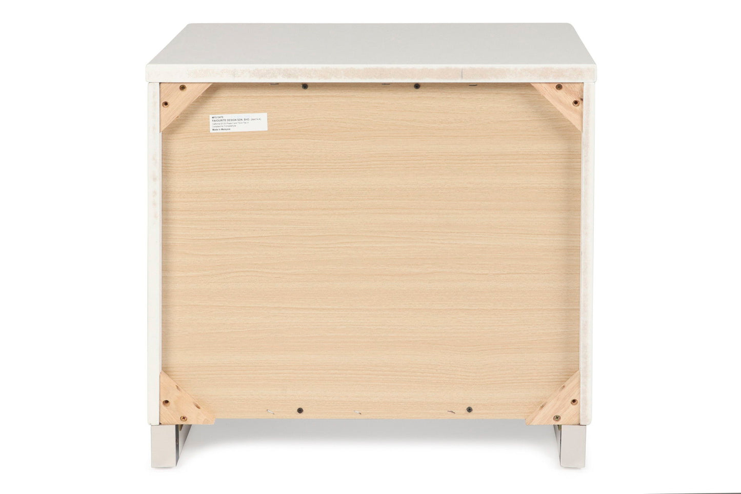 Sapphire - Nightstand - White