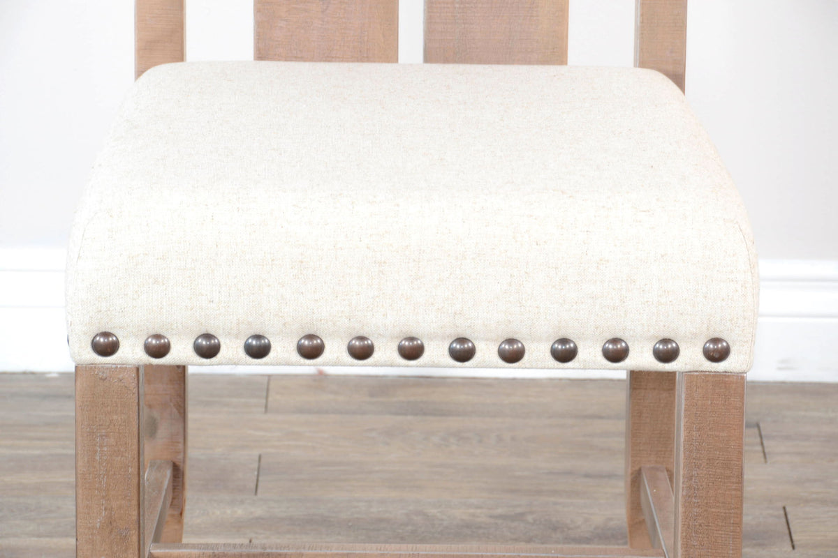 Vivian - Double Slat Back Chair (Set of 2) - Desert Rock