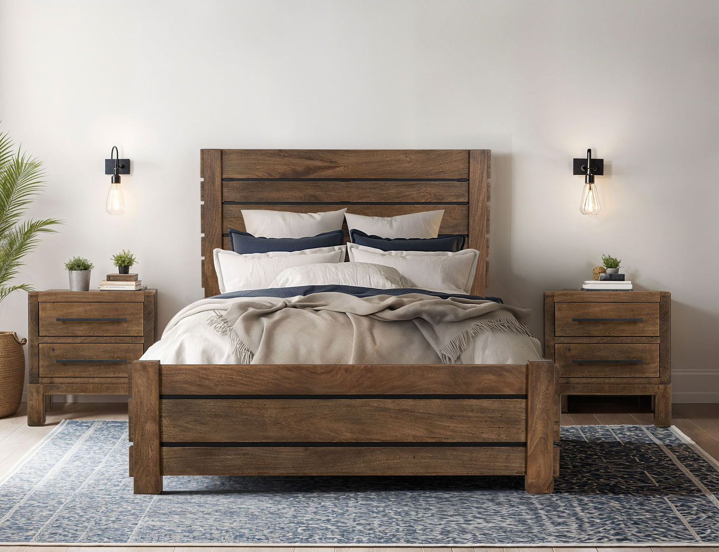 Merida - Nightstand - Barrel Brown