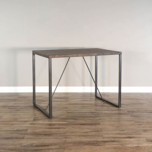 Newport - Counter Height Table - Tobacco Leaf