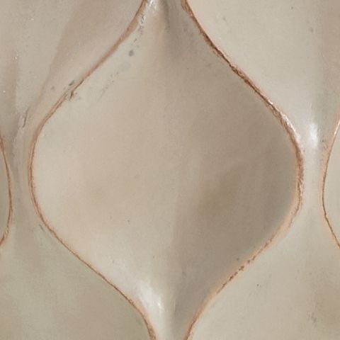 Edselham - Paper Table Lamp - Distressed Cream