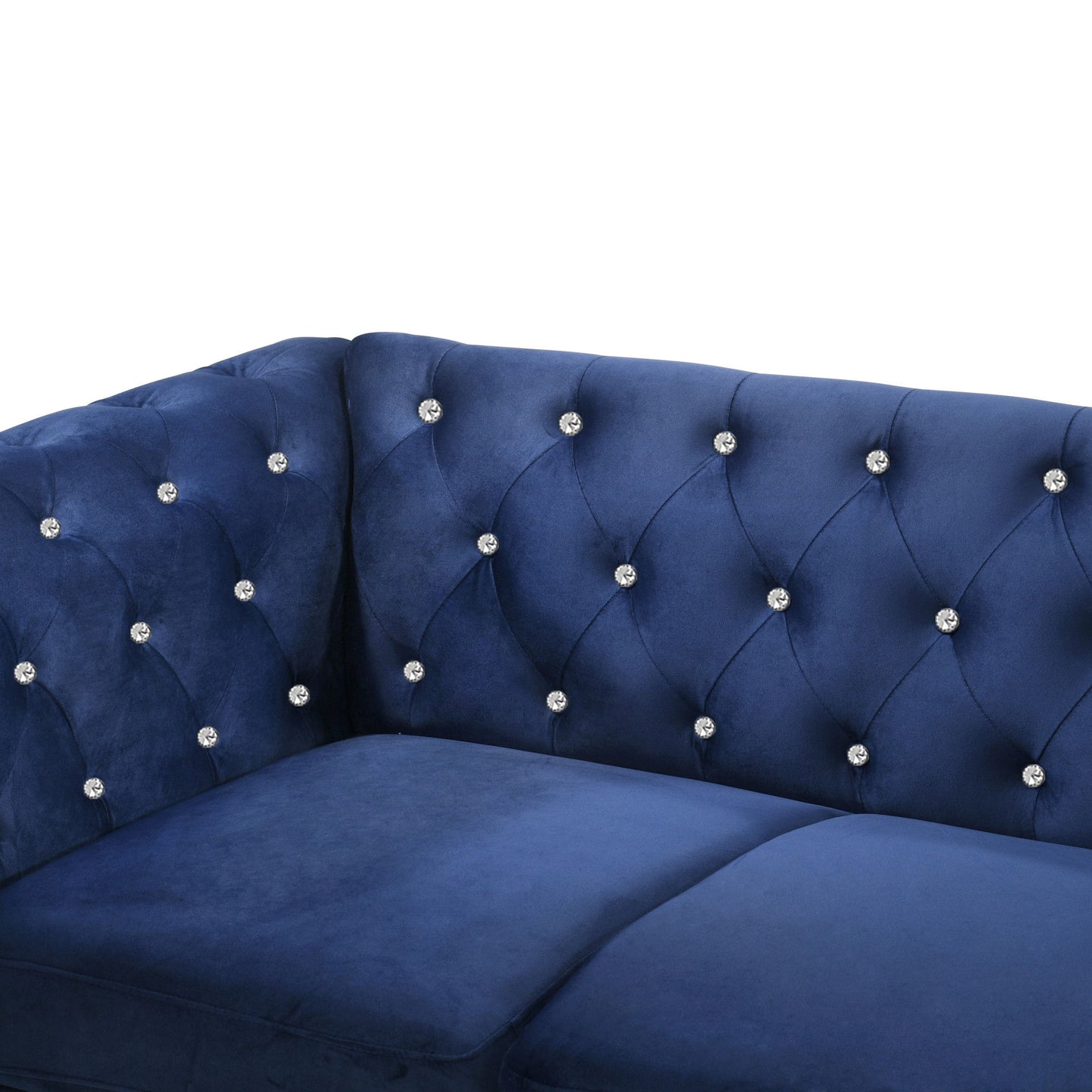 Emma - Crystal Loveseat
