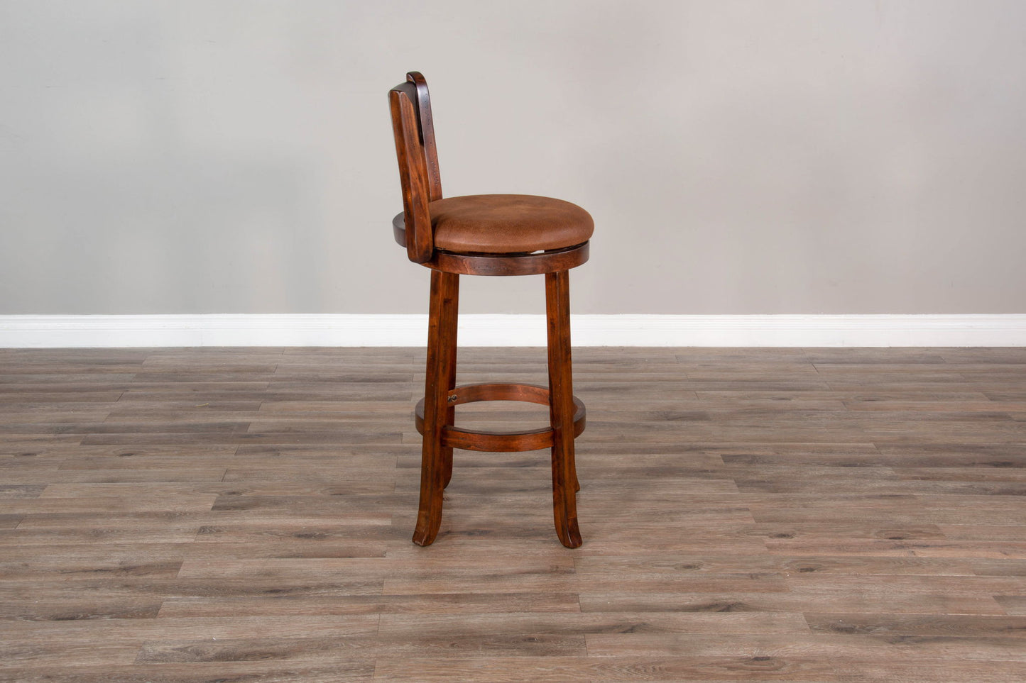 Santa Fe - Swivel Barstool With Cushion Seat & Back