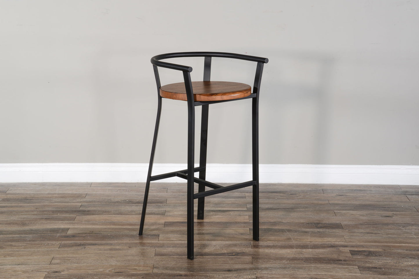 Metroflex - Barstool With Wood Seat