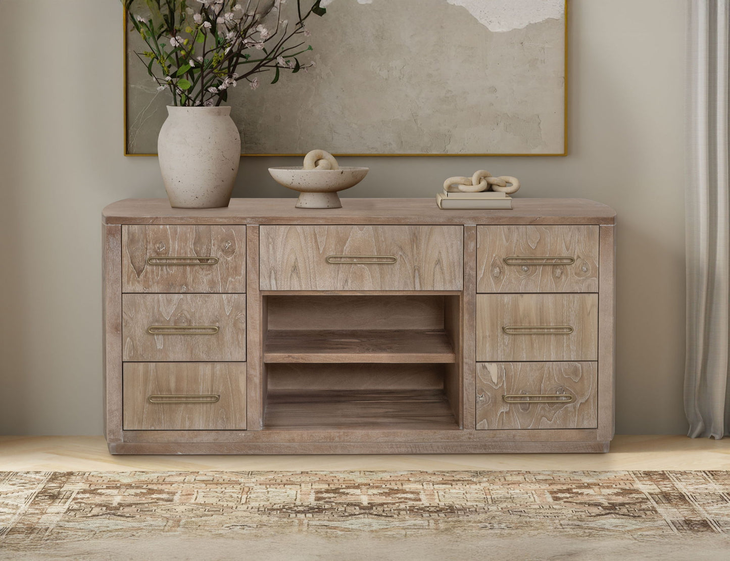 White Balam - Console - Ivory White