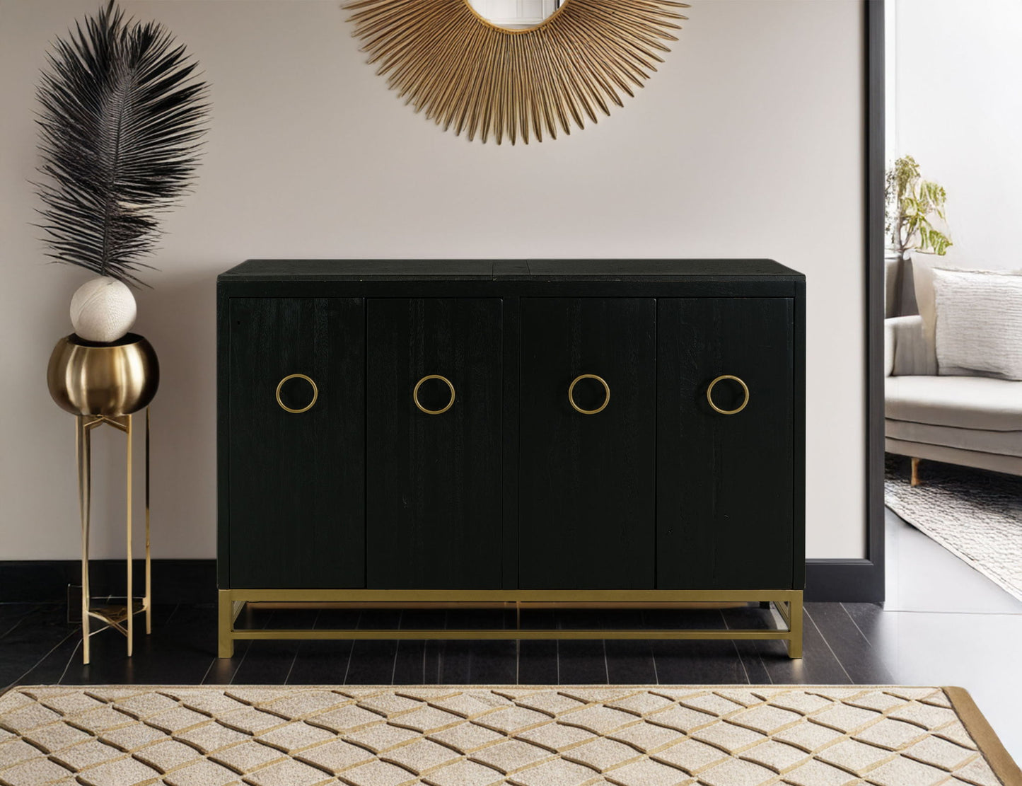 Dark Ebano - Console - Charcoal Black
