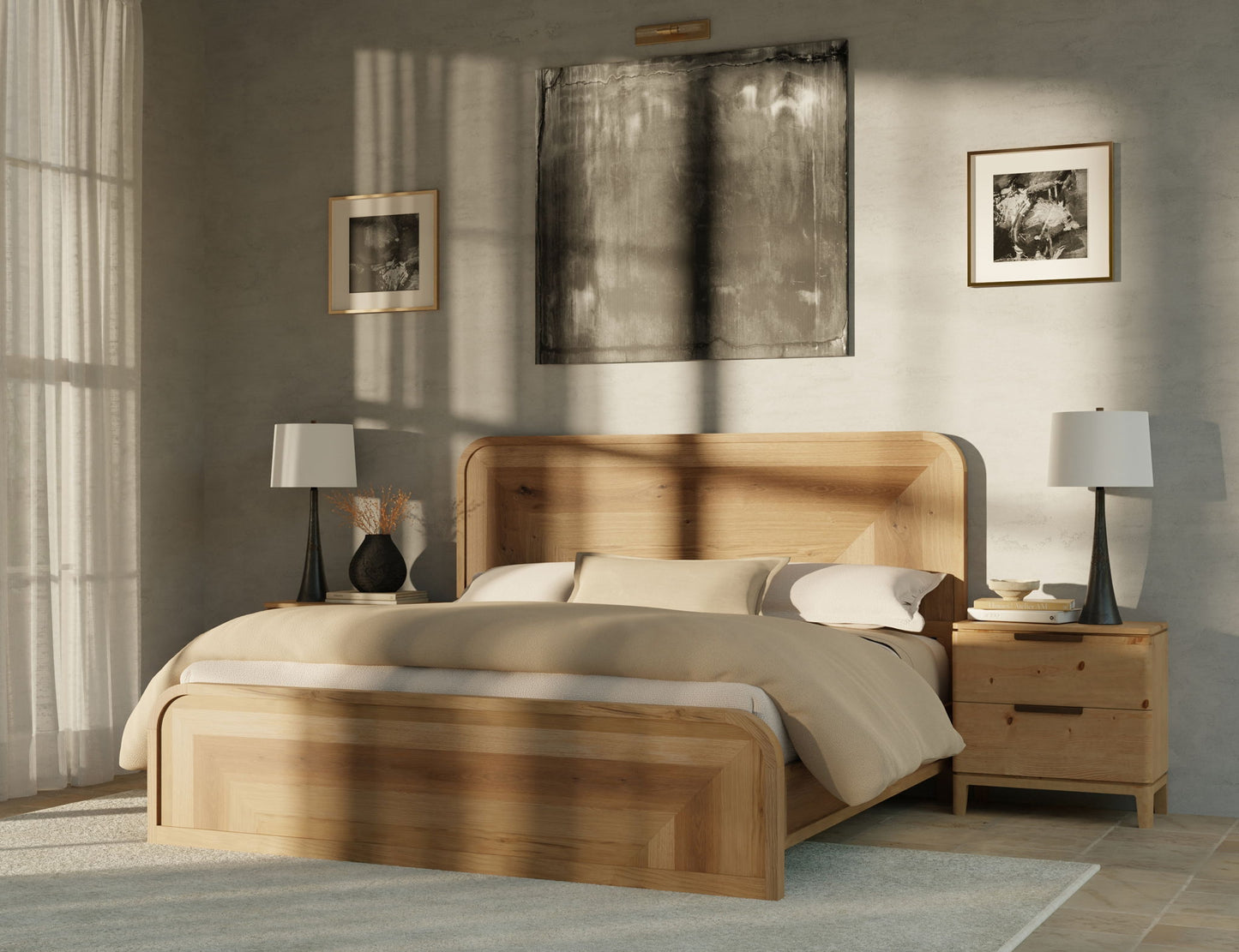 Santa Rosa - Nightstand - Hazelnut