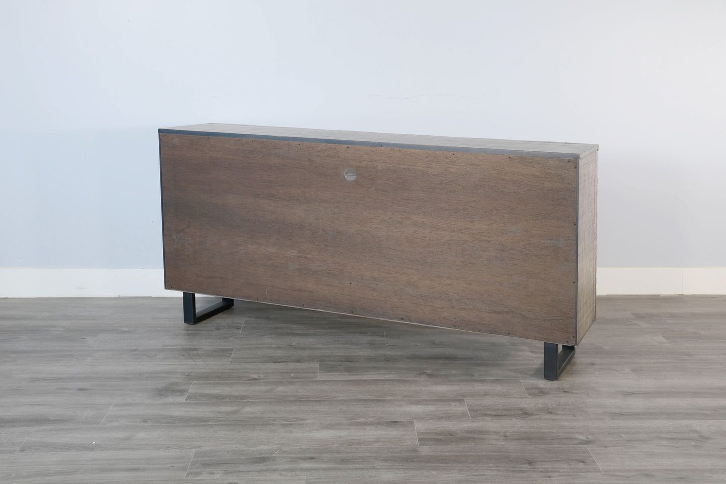 Alpine - 72" Media Console Server - Pearl Silver