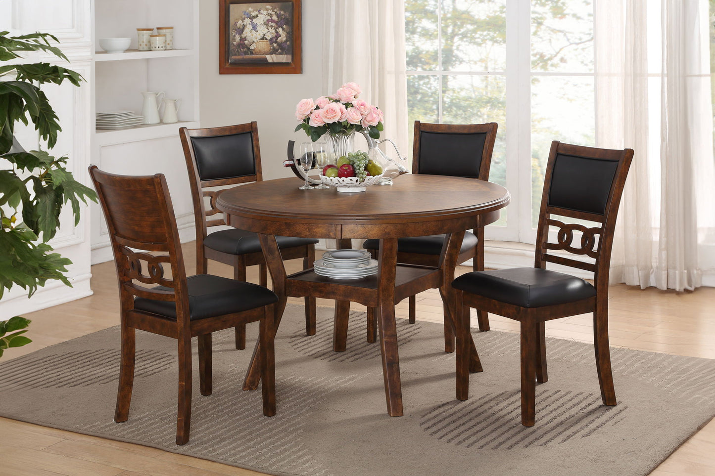Gia - Round Counter Dining Set