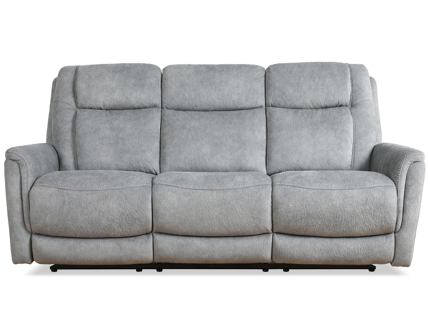 Linus - Zero Gravity Power Reclining Sofa - Hudson Gray