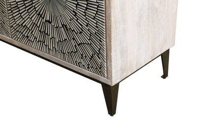 Crossings - Big Bang Console - Light Washed Natural
